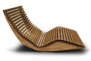 oak no oil top thermo Zenflow Lounger