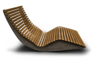 oak onyx top Thermo Zenflow Lounger